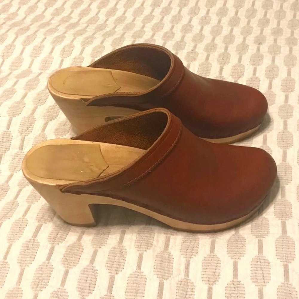 No 6 Old School High Heel in Bourbon